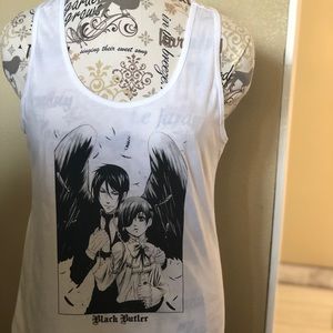 New Black Butler “Wings” Tank SizeXL